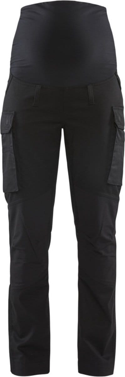 Blaklader Service zwangerschapsbroek met stretch 7101-1830 - Zwart - S
