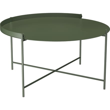 HOUE EDGE Bijzettafel - olijfgroen - L