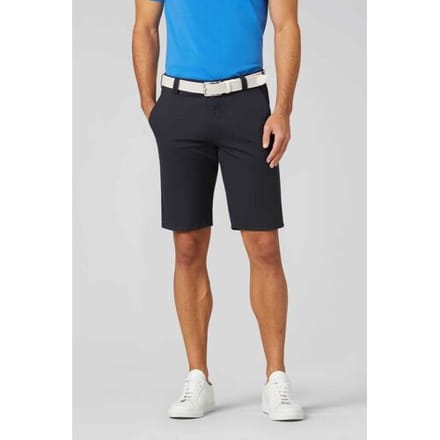Meyer Bermuda B-Palma Modern Cotton Twill Gabardine Stretch Navy / male
