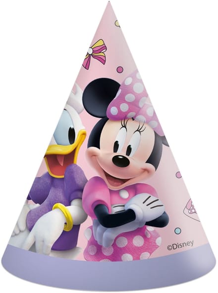 Feesthoedjes Minnie Mouse Junior FSC (6st)