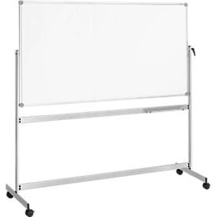 MAUL kantelbaar whiteboard Revolve, mobiel, gecoat, 1000 x 2100 mm