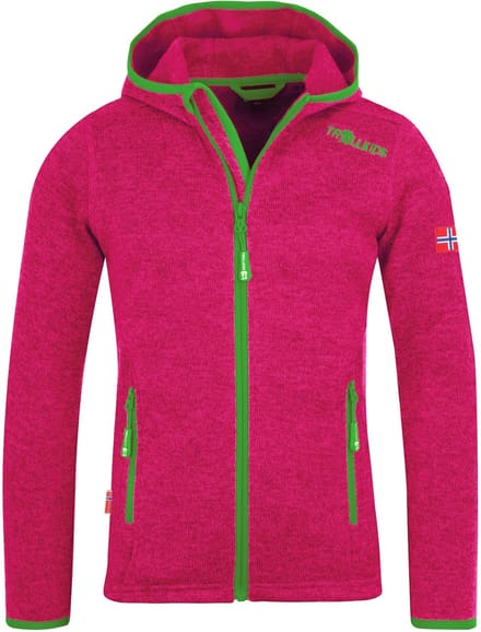 Trollkids Jondalen Xt Jas Groen,Roze 140 cm Meisje