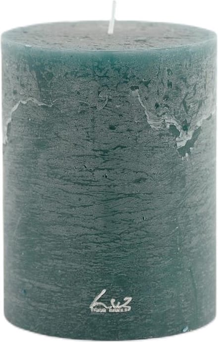 Rasteli Luz Your Senses Stomp Kaars Groen-Atlantic Deep D 10 cm H 13 cm