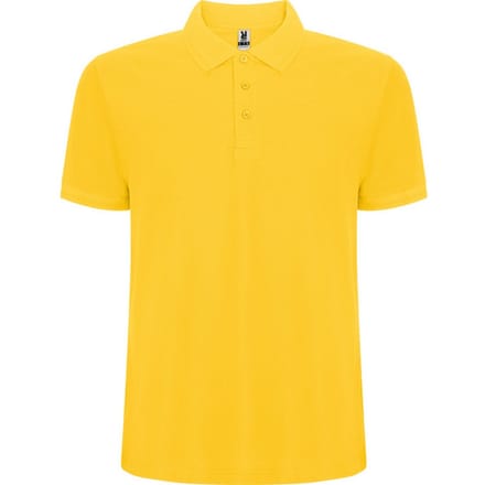 Roly Heren Pegaso Premium Effen Polo Shirt (Geel)