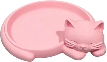 Sieraden Bakje - Kat Vorm - Accessoires Organiseren - 3D Print Technologie - 13 cm Breed - Niet Gespecificeerd