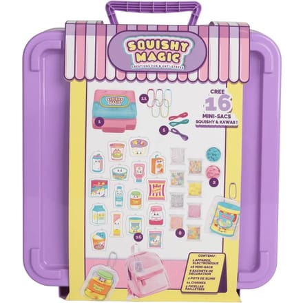 Kindersleutelhanger World Trade and Technologies Squishy Magic Coffret Deluxe Kawaii Squishy Machine