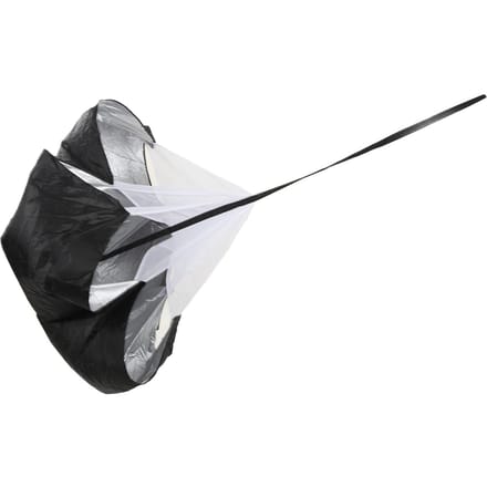 Snelheidstraining Parachute Snelheidsweerstand Parachute Hardlopen Sprint Chute Voetbal white