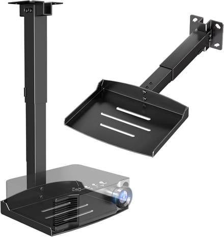 Projector Plafondmontage - Universele Beugel - Home Cinema - Verstelbare Arm - 75cm Uitschuifbaar - Zwart