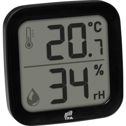 TFA Dostmann 30.3908.01 ID-A0 INDOOR Thermo- en hygrosensor Draadloos 868 MHz