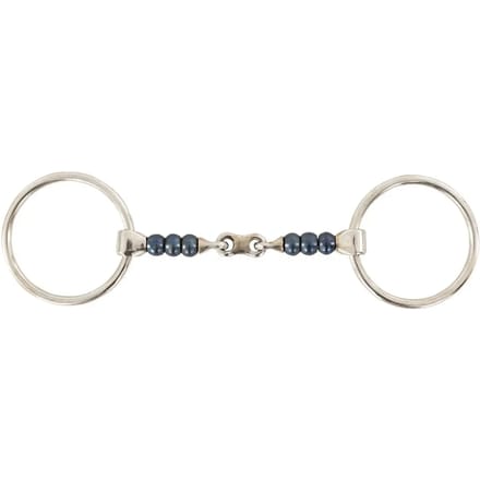Dubbel bit voor paarden BR Equitation Sweet Iron Cherry Roller