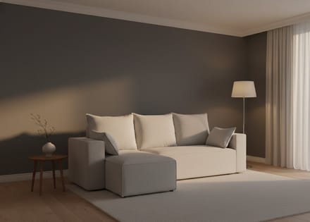 Luxe Uitschuifbare Slaapbank – Grijs – 246x145 cm – Industrohome