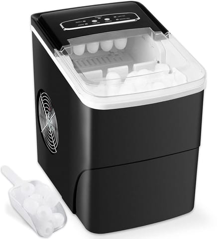 Ijsblokjesmachine - Ijsblokjesmaker - Zelfreiningsfunctie - Draagbaar