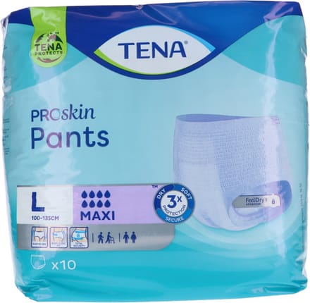 Voordeelverpakking 3 X TENA Proskin Pants Maxi - Medium, 10st (794512)