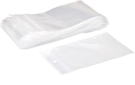 DULA - Gripzakje - 60 x 80 mm - Transparant - 100 stuks - Hersluitbare verpakking zakjes