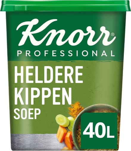 Knorr - Heldere Kippensoep - 38 liter