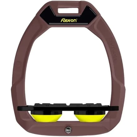 Plat Grip Veiligheidsbeugels Bruin/Zwart/Geel Flex-On Safe-On
