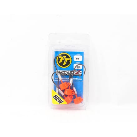 Tackle Tactics TT Nedlockz HD Tête Jig Orange 1/4 oz 3/0H 5/paquet (7717) blue