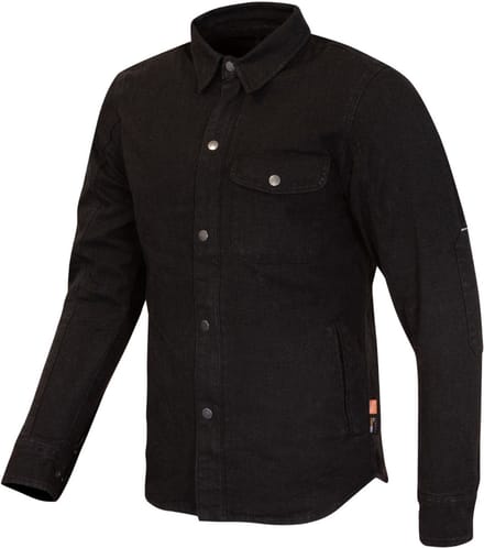 Merlin Porta D30 Canvas Zwart Single Layer Motorshirt - Shirts