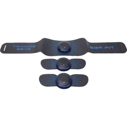 Buikspiertrainer EMS Spierversterker Stimulator Abdominaal Lichaam Arm Verstevigende Stimulerende Riem gray