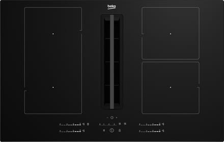 Beko HIXI84700UF | Inductie kookplaat met afzuiging | 80 cm