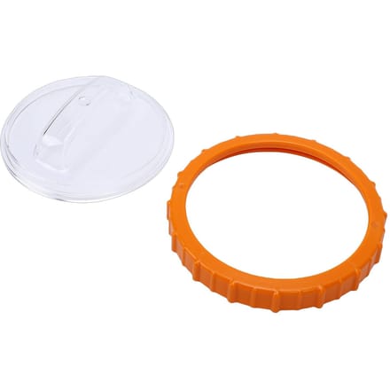 P07018 Oranje Moer met P07019 Transparant Deksel Plastic Zwembad Zandfilter Pomp Vervangingsaccessoire white