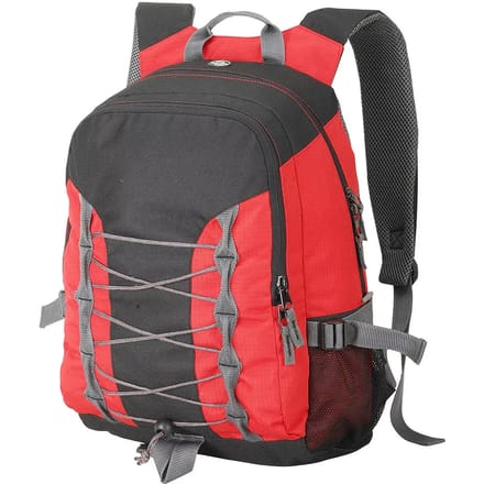Shugon Rugzak Red/Black/Dark Grey