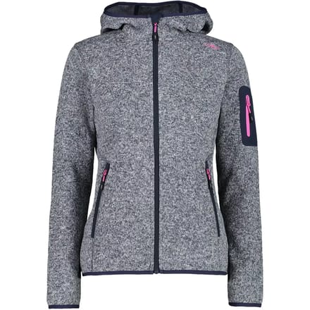 Dames fleece met capuchon CMP