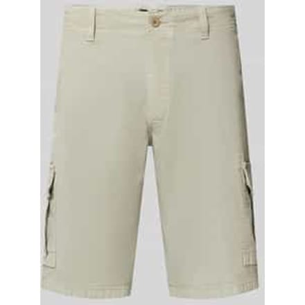 regular fit bermuda’s met cargozakken
