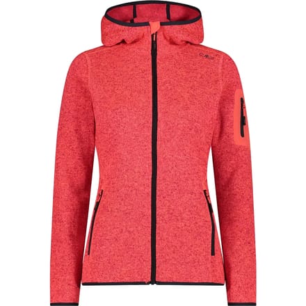 Dames fleece met capuchon CMP
