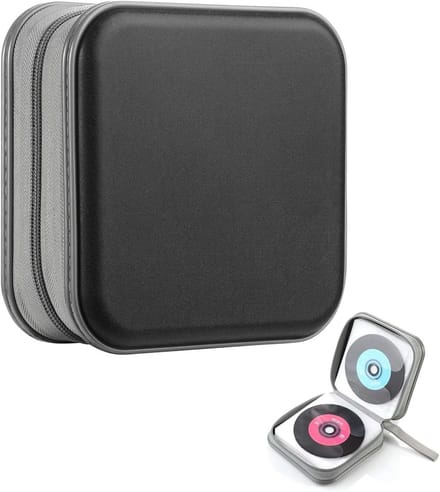CD/DVD Opbergzak voor 40 Schijven - Ideale Oplossing voor Thuis en Auto, Compact en Duurzaam