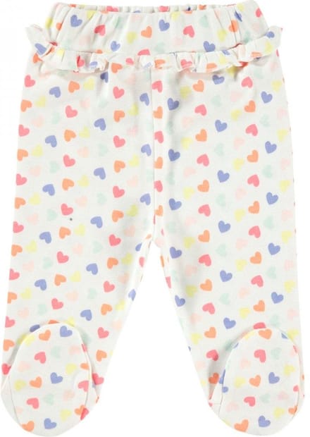 Baby broek meisjes - Hartjes Babykleding
