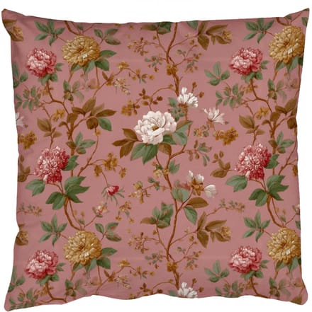 Sierkussens - Kussentjes Woonkamer - 50x50 cm - Klassiek - Botanisch - Roze