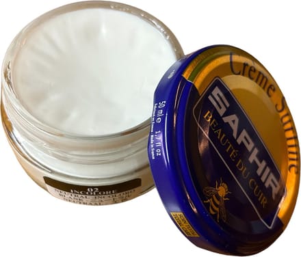 Saphir Creme Surfine (schoenpoets) Kleurloos