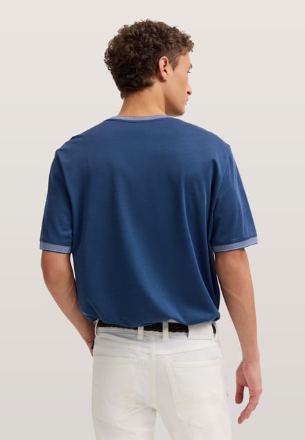 Bugatti Herren T-shirt van een katoenmix