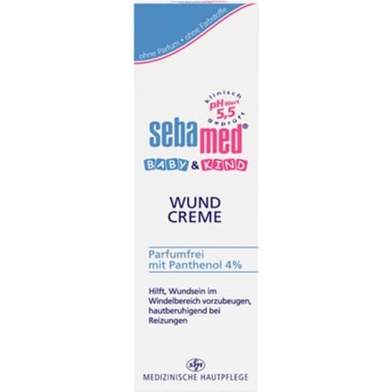 Sebamed - baby Wund Creme - ter behandeling van Luieruitslag - voor de Geïrriteerde Huid - 75ml