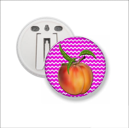 Button Met Clip - Fruit