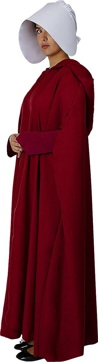 FUNIDELIA The Handmaid's Tale Kostuum voor vrouwen - Maat: S-M - Rood