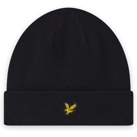 Lyle & Scott Muts Wol Blend Zwart - Maat - Heren
