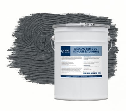 Wixx Deur en Kozijn Beits UV+ - 1L - Antraciet