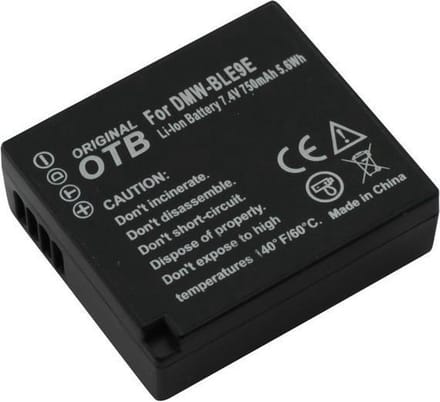 Huismerk Camera-accu DMW-BLE9 voor Panasonic