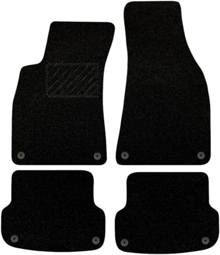 Automatten Audi A4 2000-2008 - Naaldvilt - Perfecte pasvorm - 4-delig - Type: B6/B7
