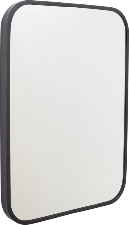 LOFT42 Mirror Spiegel Rechthoek Zwart - Industrieel - Metaal - 74x40
