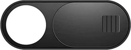 Webcam cover privacy protector - webcam schuifjes - zwart- 1 stuk