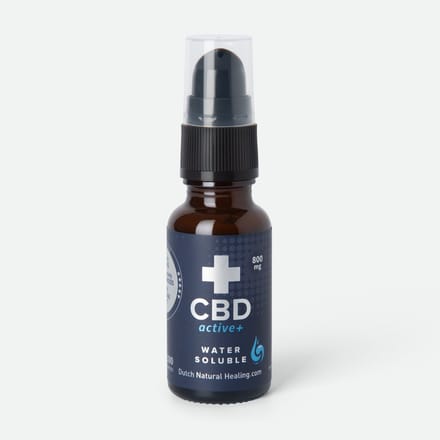 Dutch Natural Healing CBD Active+ 4% - Wateroplosbare CBD Druppels - Rijk aan Terpenen - 20 ml