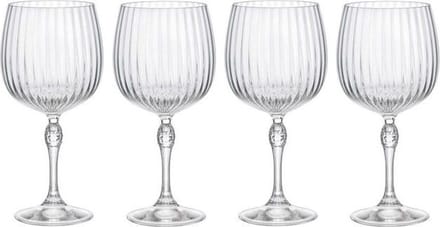 Bormioli America's Ginglas 74 Cl Set 4