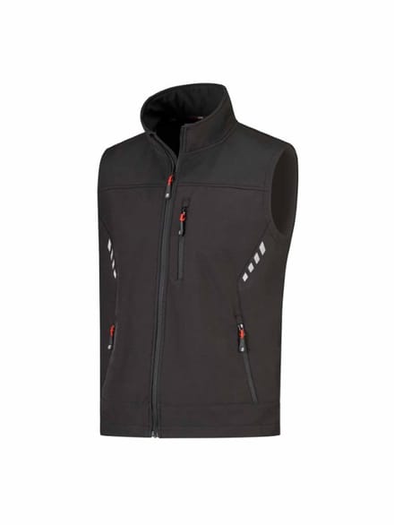 STØRVIK Troms Softshell Bodywarmer - Fleece - 4 Seizoenen - Maat M - Zwart