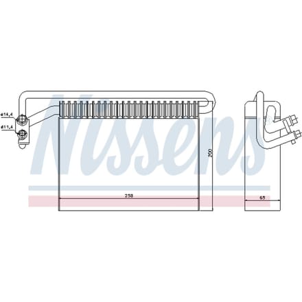 Verdamper, airconditioning NISSENS 92177
