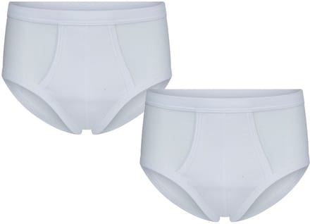Beeren heren slip James - 2 pack - maat S - wit