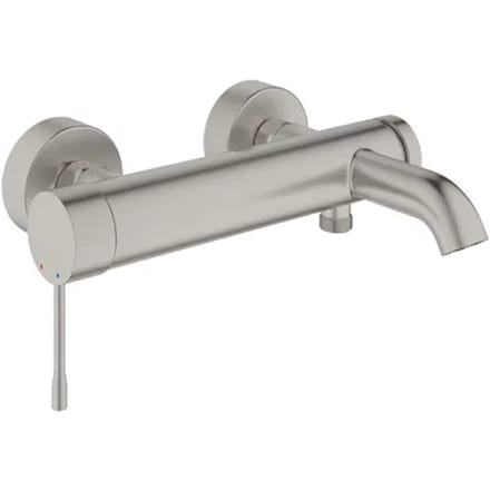 GROHE Essence New Badkraan - 15cm - supersteel (RVS) - 33624DC1