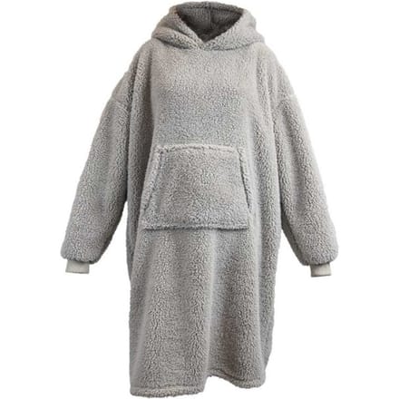 Unique Living - Hoodie Teddy Chateau Grey -70x110cm